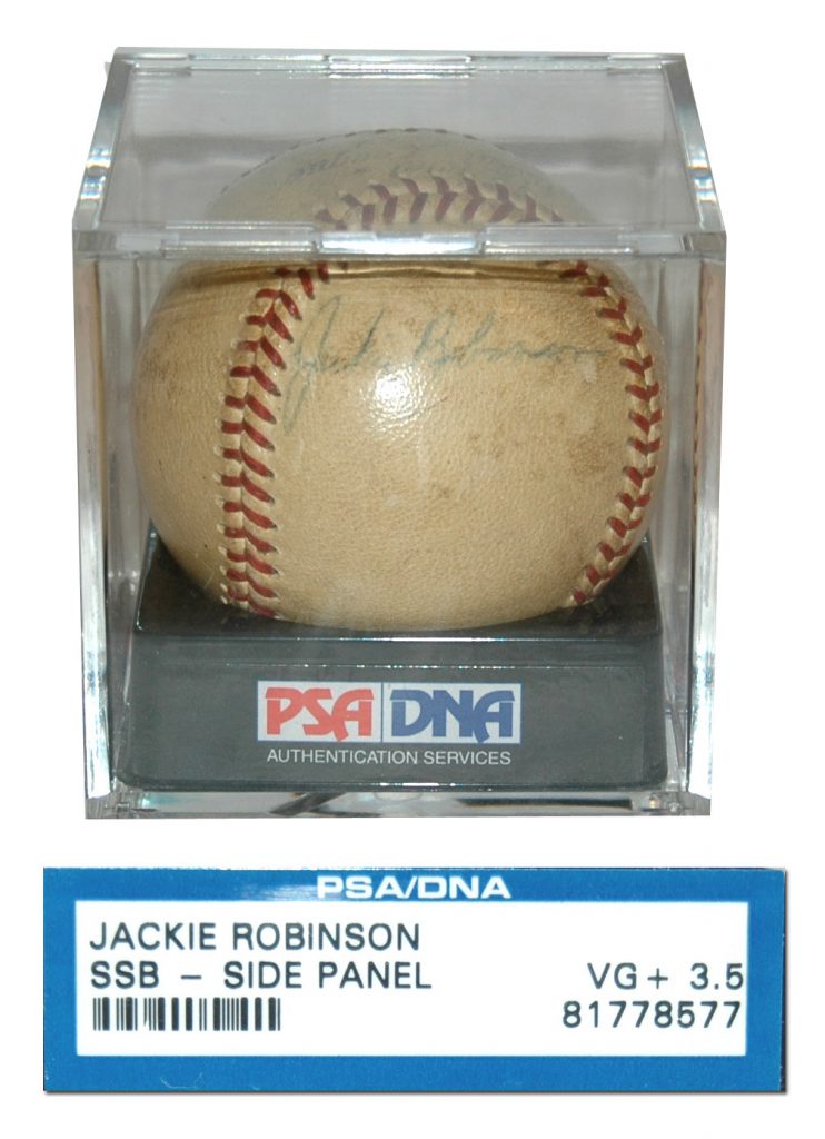 Jackie Robinson autograph