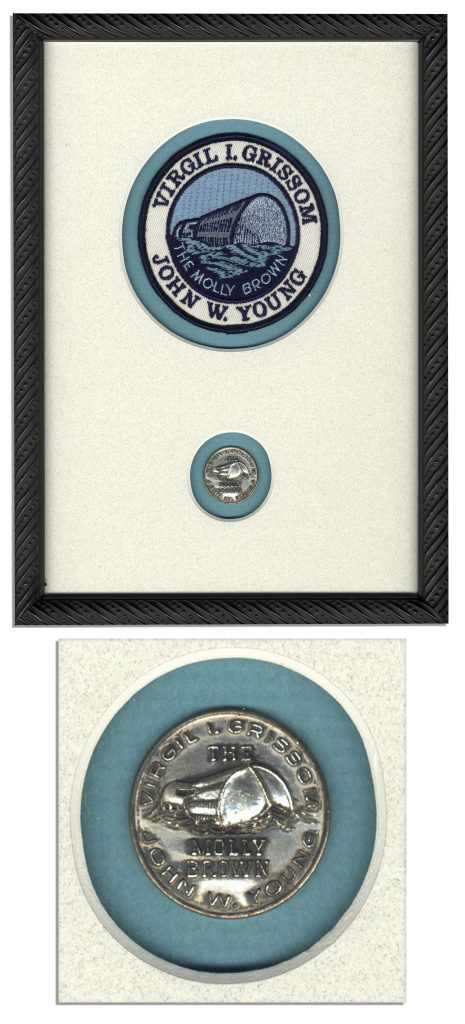 Gemini 4 flown silver Fliteline medallion