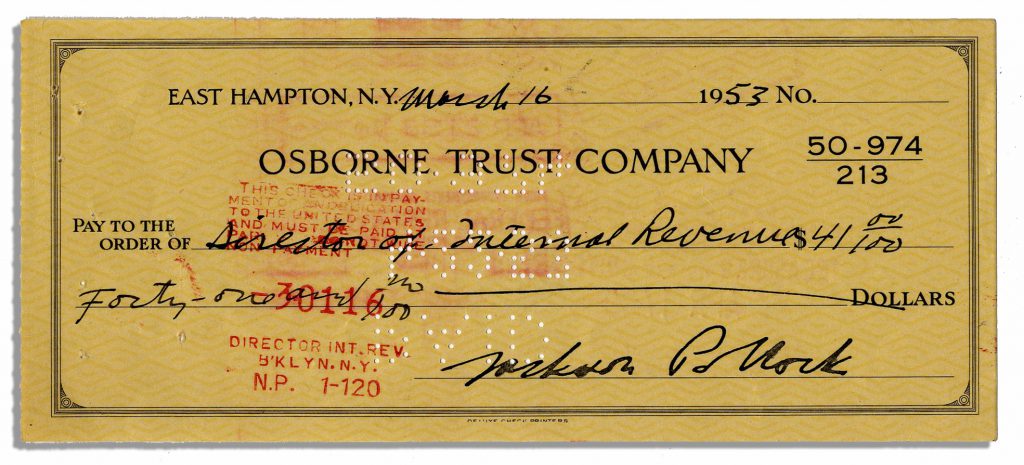 Lucian Freud signed letter