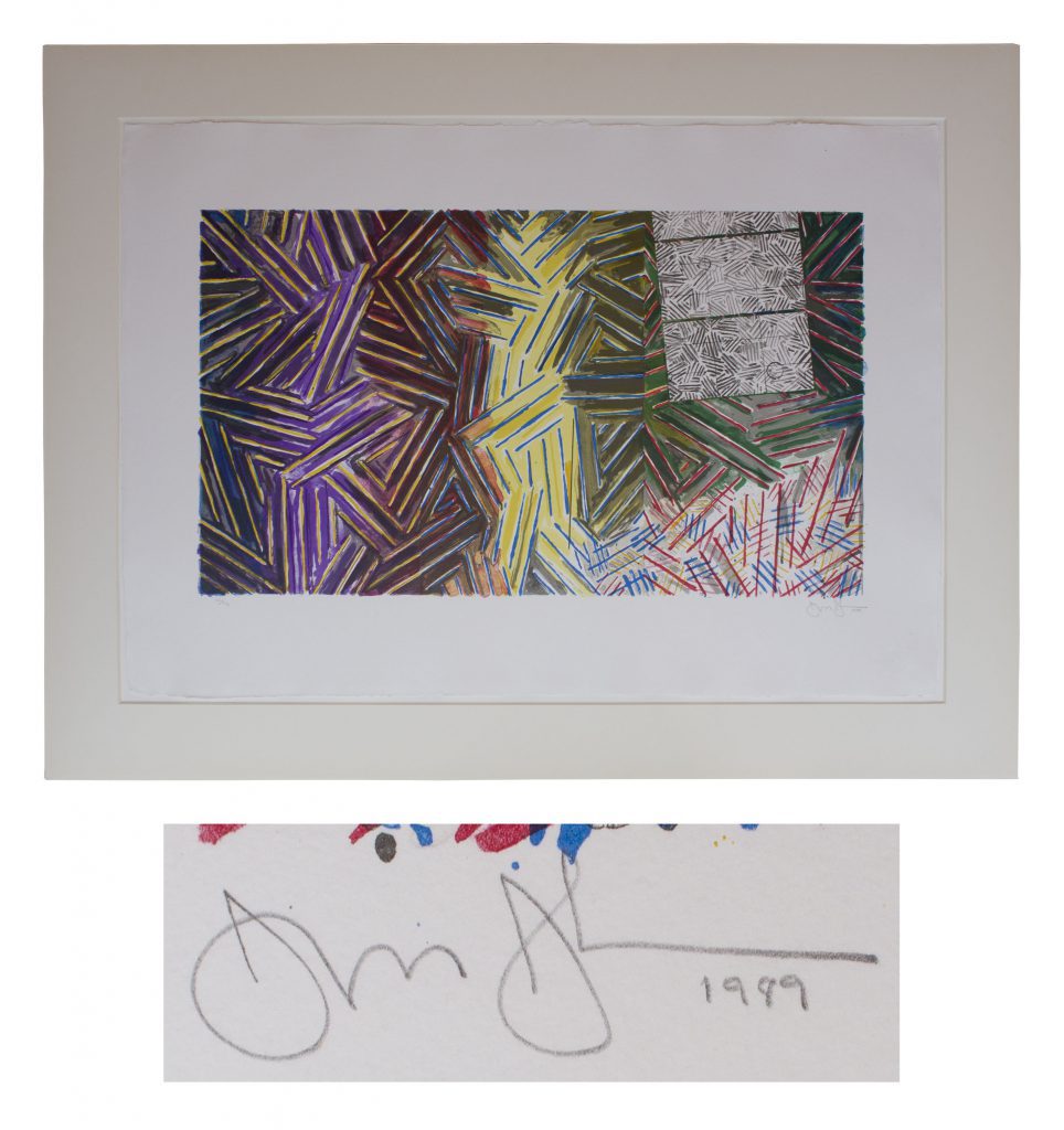 David Hockney Retrospective 1988 presentation signed