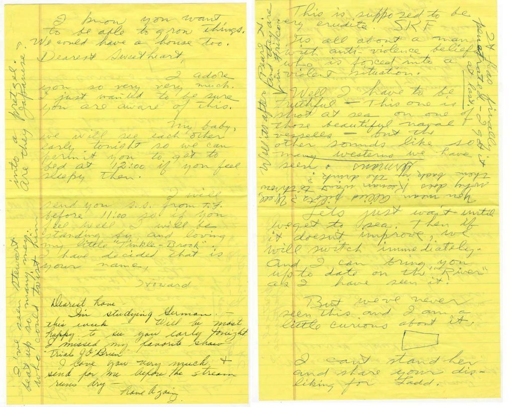 Howard Hughes signed letter 