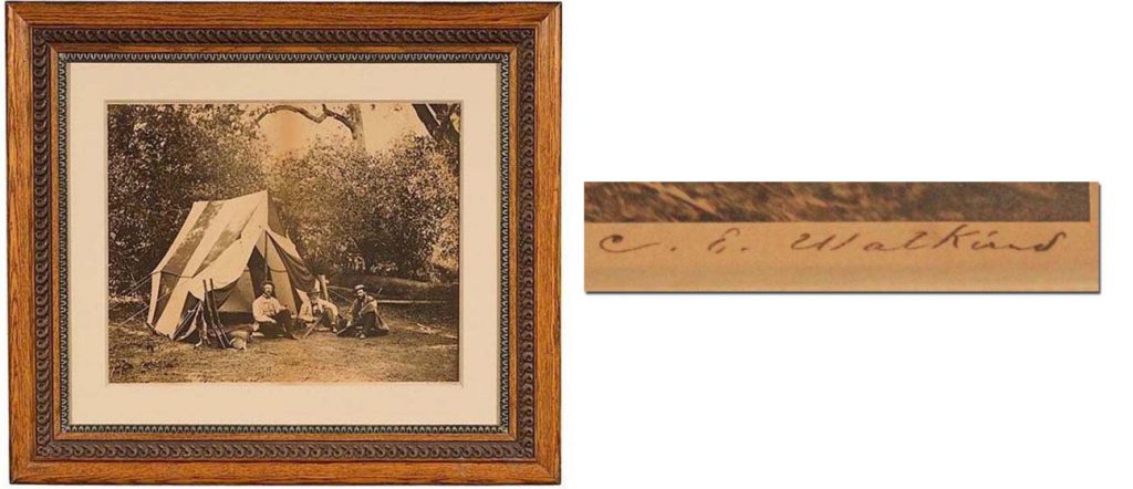 Carleton Watkins albumen photo
