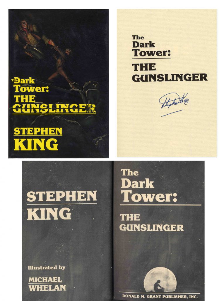  Stephen King signed Gunslinger 1st edition