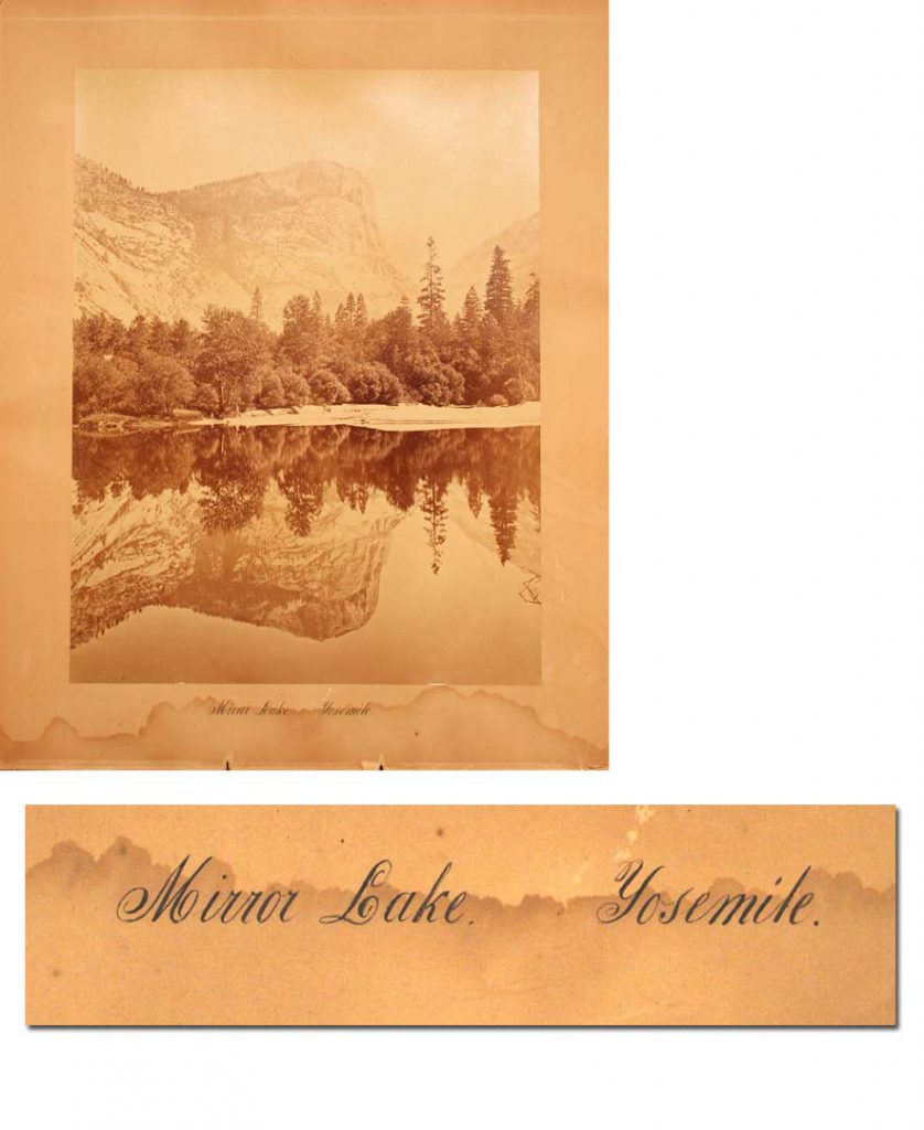 Carleton Watkins albumen photo 