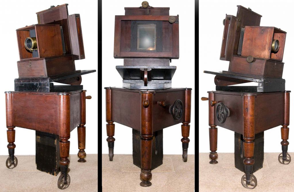 1860 Simon Wing multiplying camera