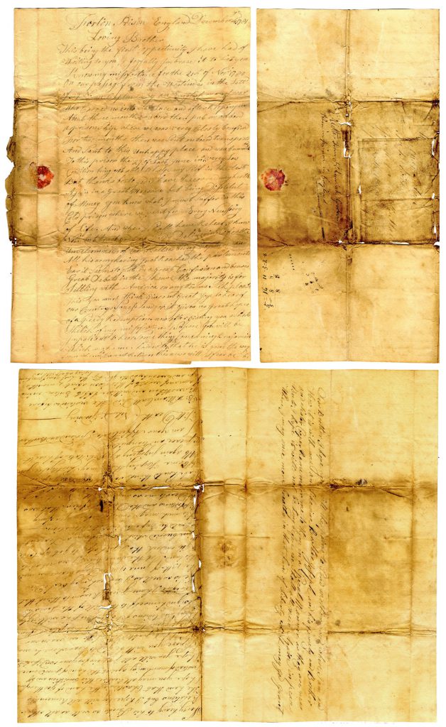 Revolutionary War POW letter 