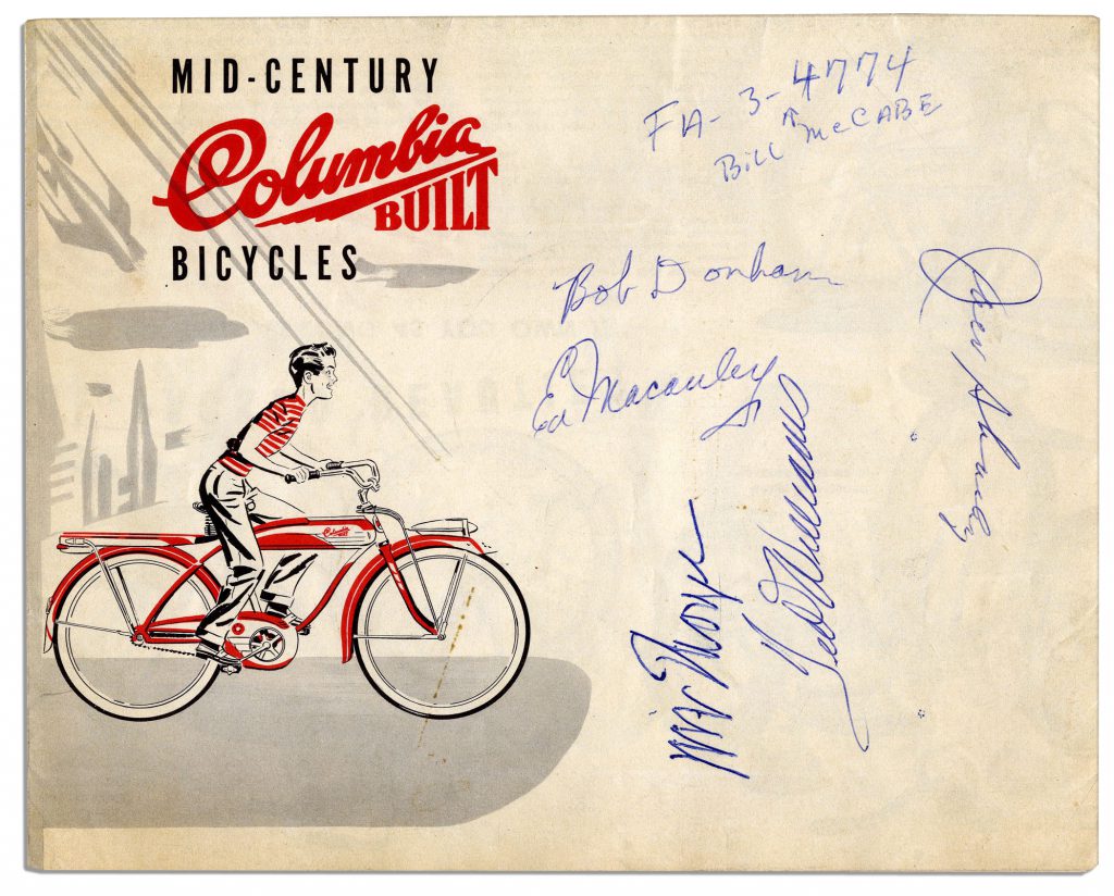 Guy Chamberlin autograph