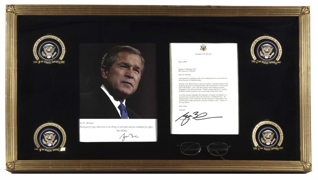 George W Bush eyeglasses