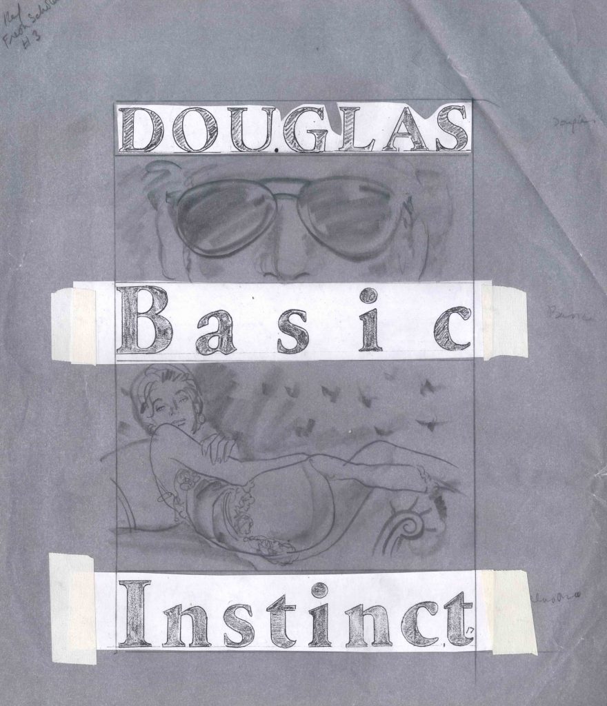 Basic Instinct production drawings & sketches