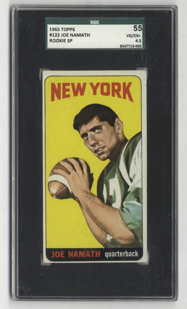 1965 Topps Joe Namath #122 SGC 4.5