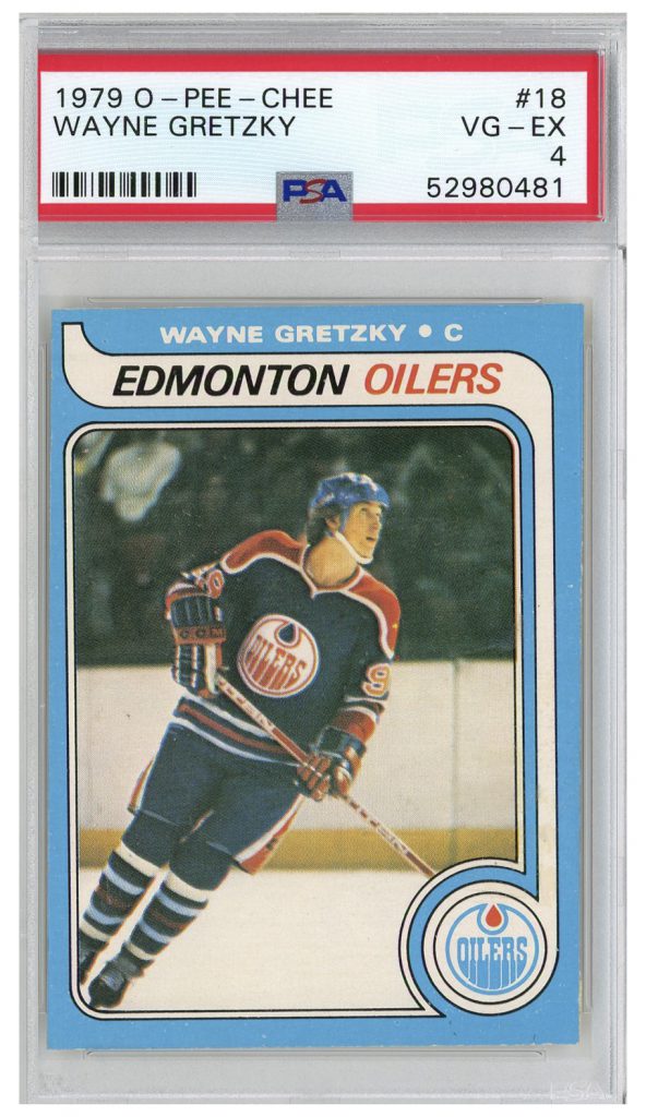 1979 O-Pee-Chee Wayne Gretzky #18 PSA 4