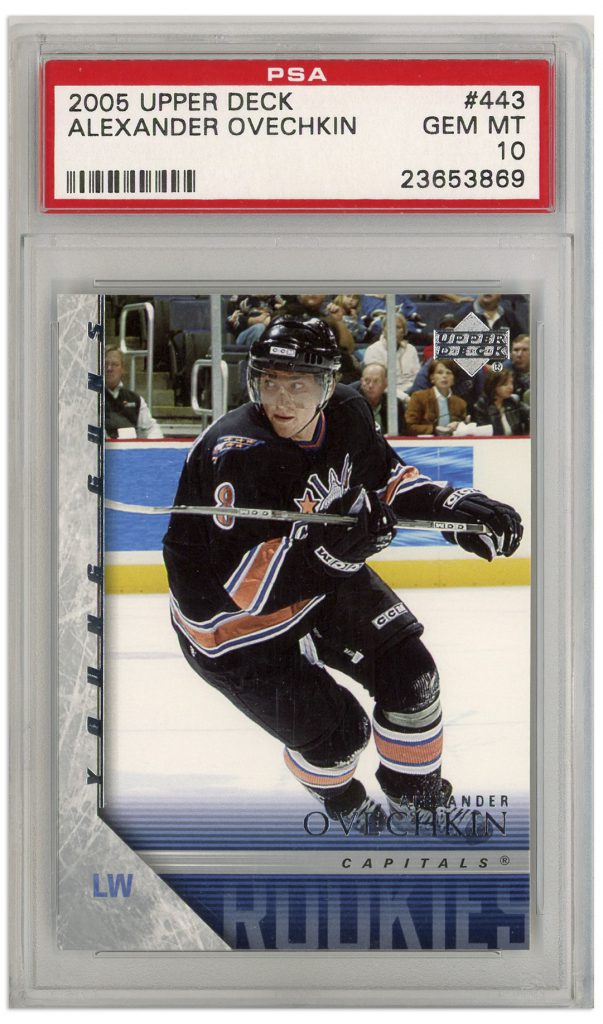 2005 Upper Deck Young Alexander Ovechkin #443 PSA 10