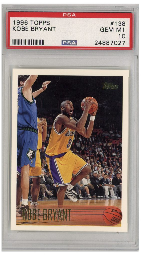 1996-97 Topps Kobe Bryant #138 PSA 10