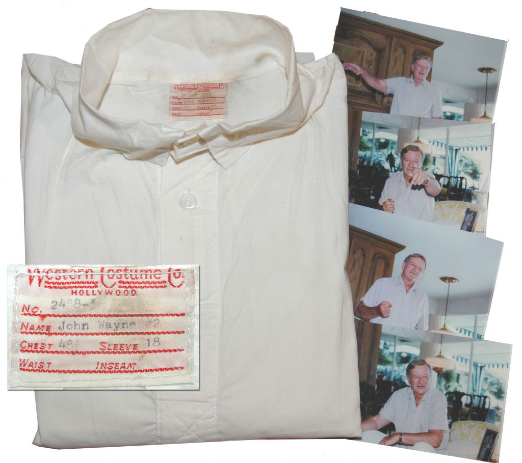 John Wayne worn shirt