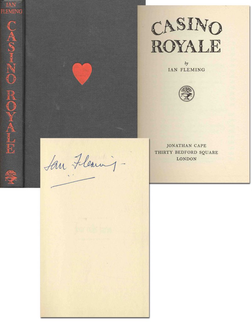 Ian Fleming signed Casino Royale
