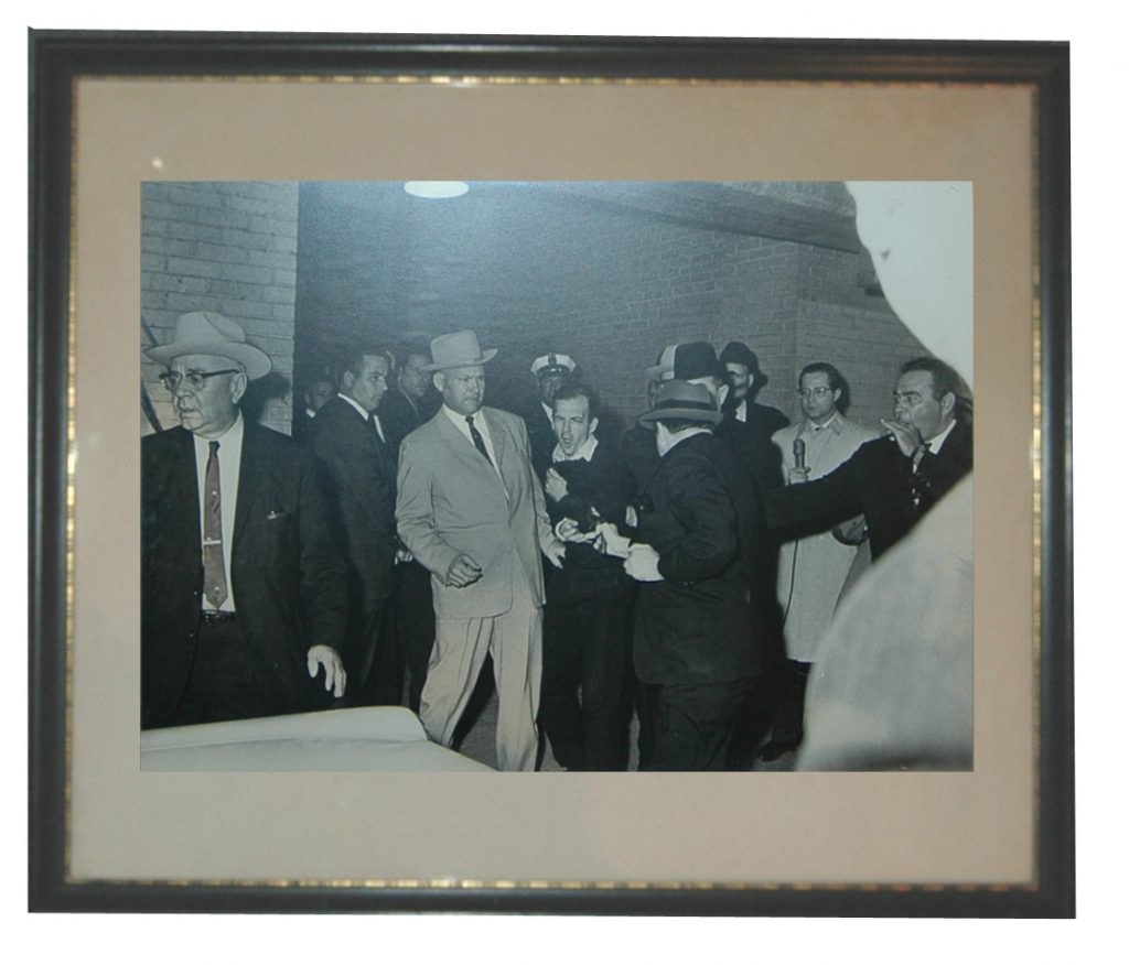 Bob Jackson Oswald assassination silver gelatin print