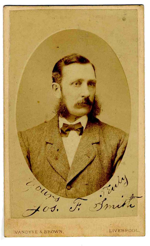 Joseph Smith signed CDV