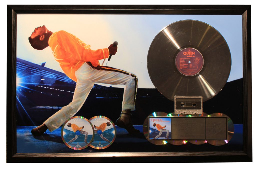 Queen RIAA record award 