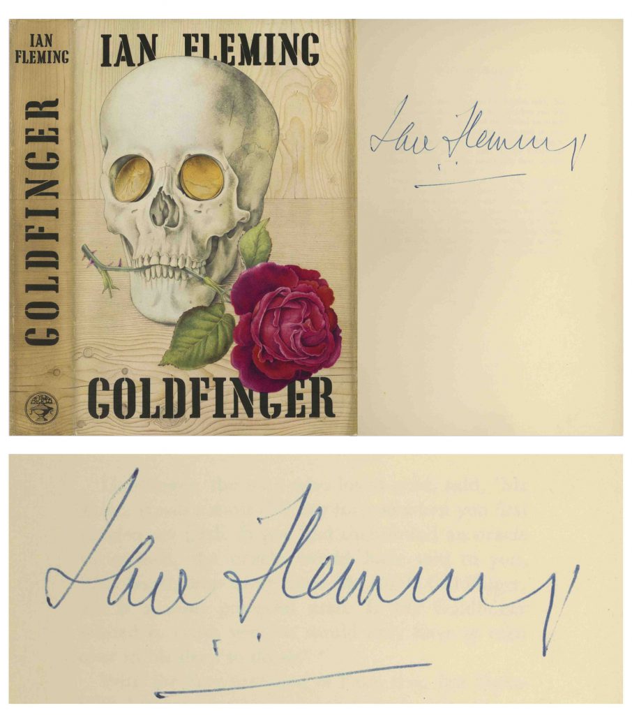 Ian Fleming Signed Goldfinger 1st Printing