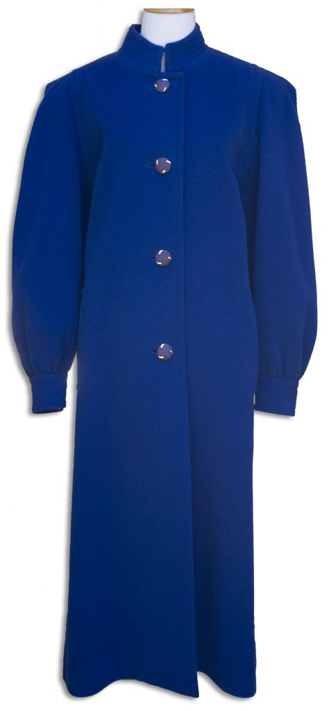 Margaret Thatcher worn winter coat