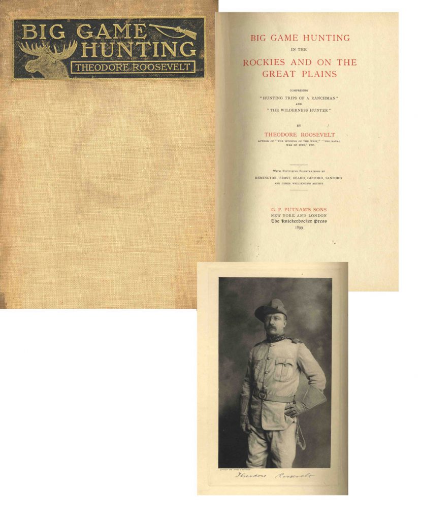 Theodore Roosevelt signed photo