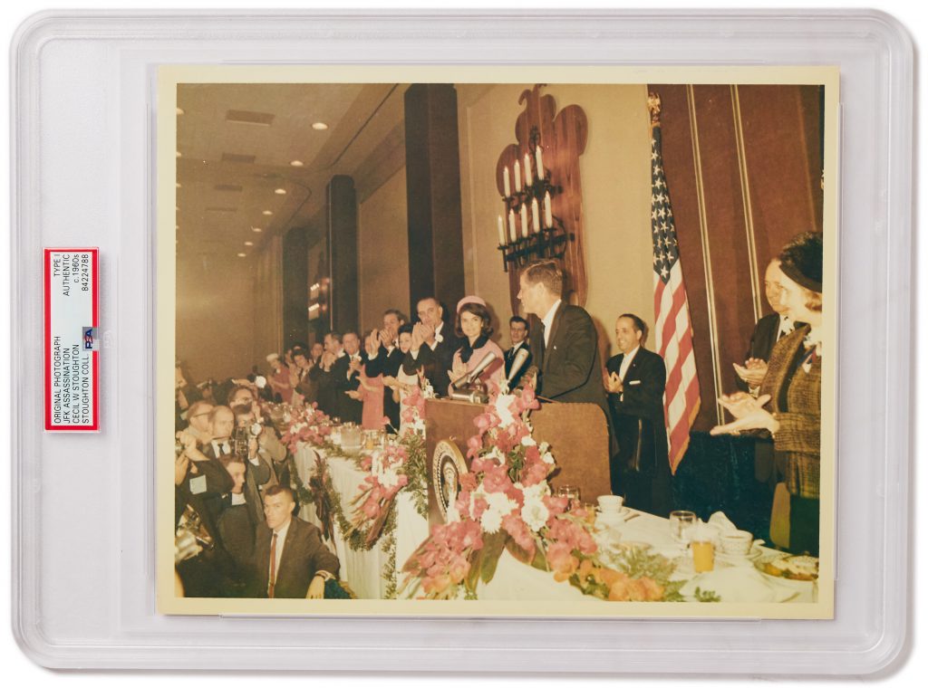 John Jackie Kennedy Dallas Cecil Stoughton Type 1 photo