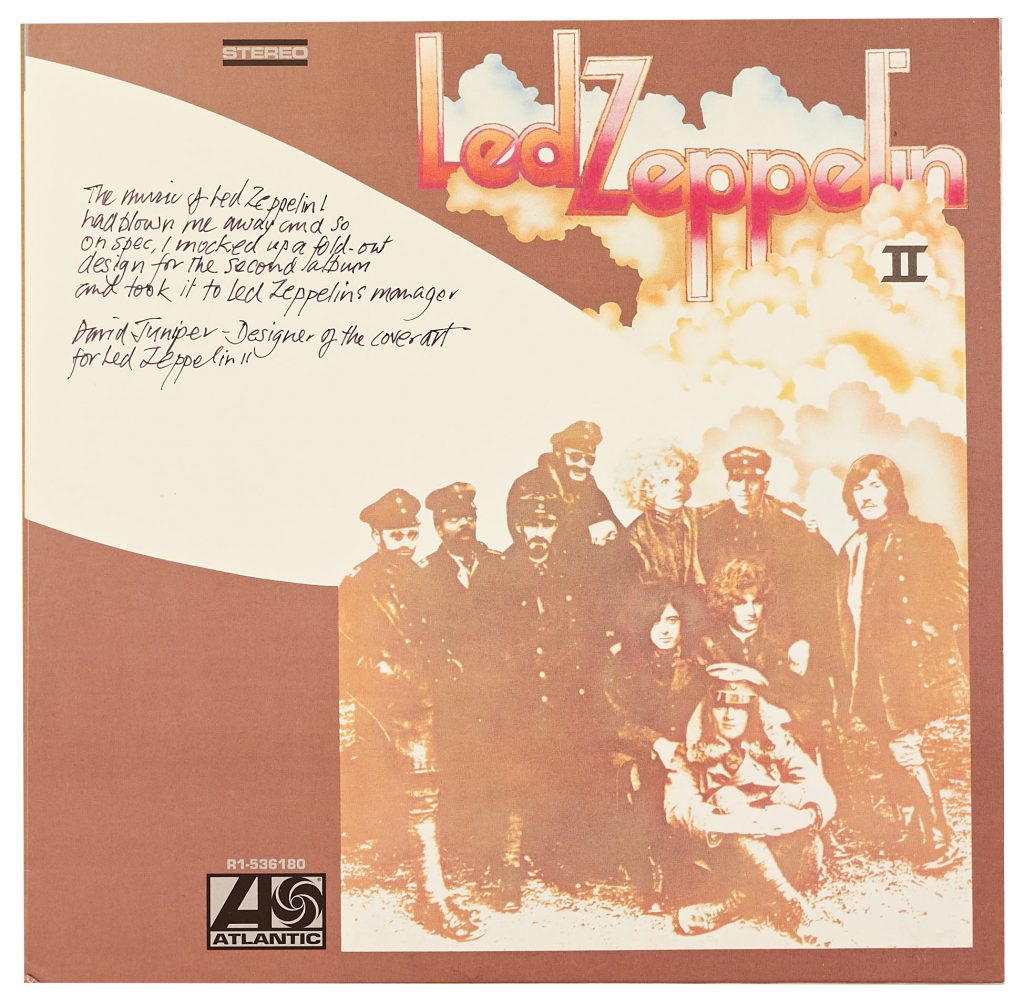  Led Zeppelin III band signed album