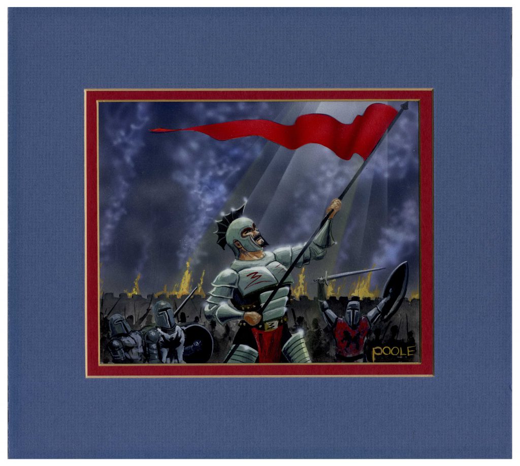 Mark Poole Magic The Gathering original art