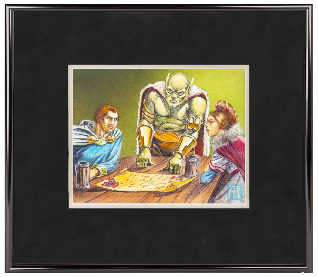Melissa Benson Magic The Gathering original art