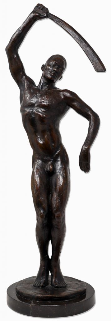 Richmond Barthé Féral Benga bronze sculpture