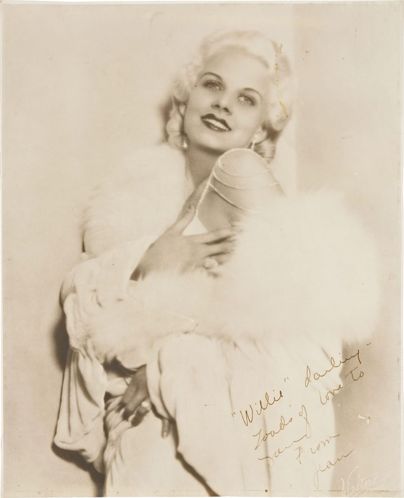 Jean Harlow mammoth George Hurrell photo of 60