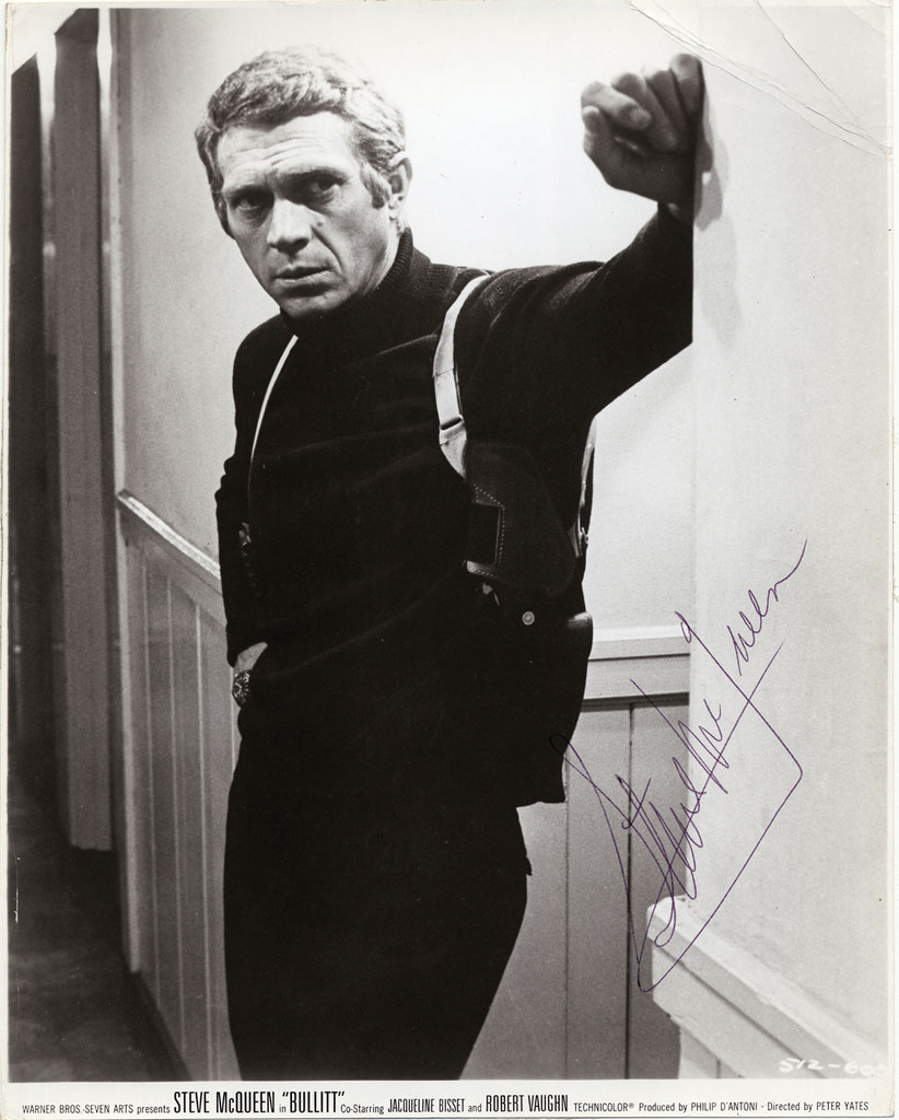 Steve McQueen Autograph Letter Signed