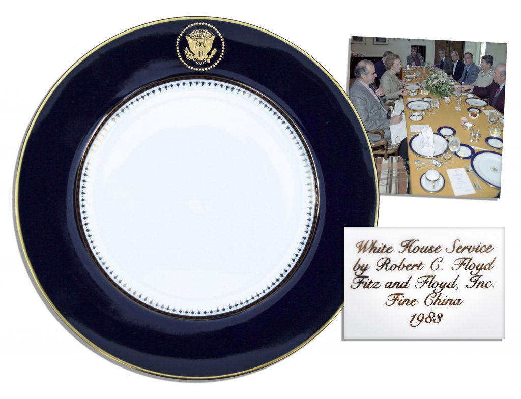 Ronald Reagan signed inauguration speech