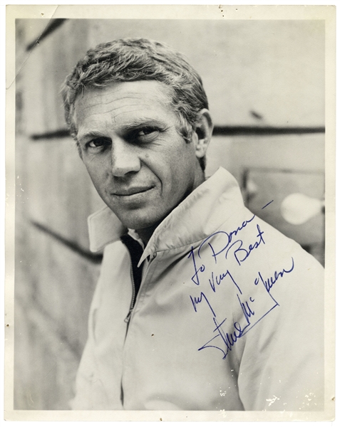 Steve McQueen Autograph Letter Signed