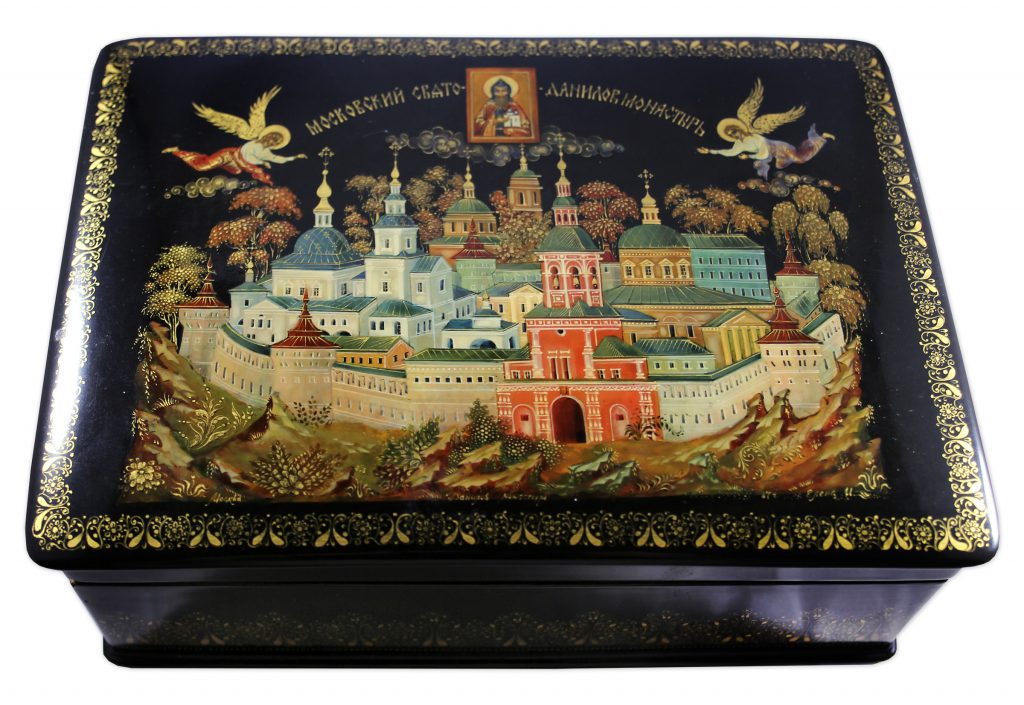 Ronald Reagan owned Russian box from estate