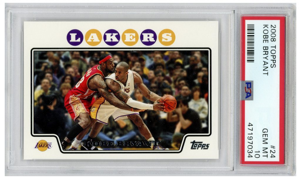 2008 Topps Kobe Bryant #24 PSA 10