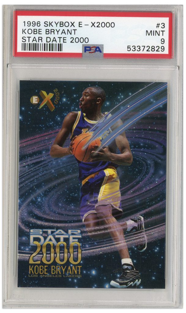 1996 Skybox E-X2000 Star Date 2000 Kobe Bryant #3 PSA 9