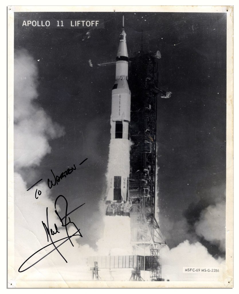 AS11-36-5355 A11 Red Number Eastern Hemisphere Earth Photo