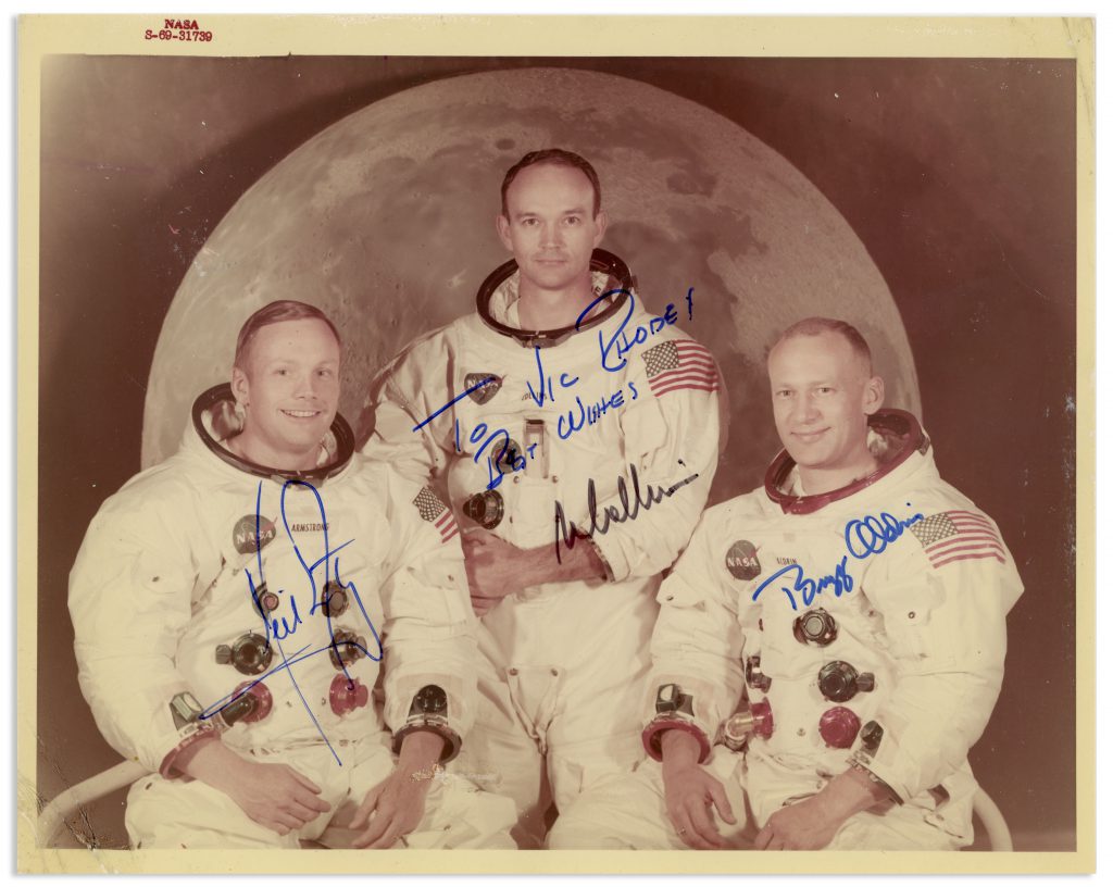 AS11-36-5355 A11 Red Number Eastern Hemisphere Earth Photo