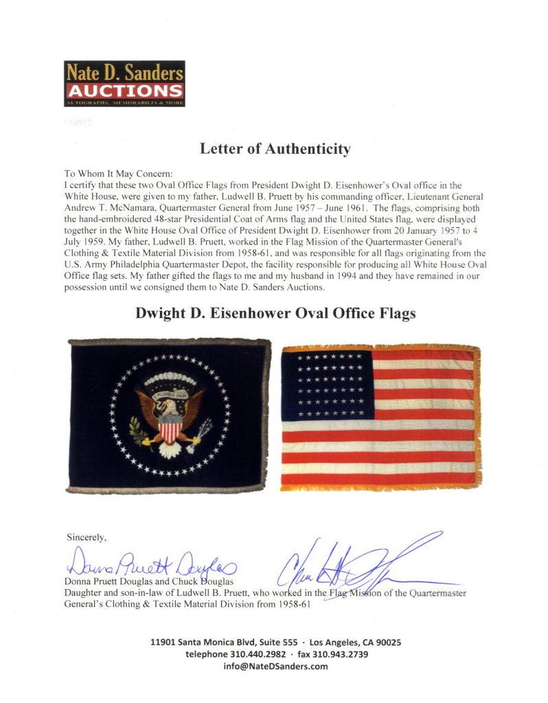 Glazed Cotton Muslin 36-Star USA Parade Flag
