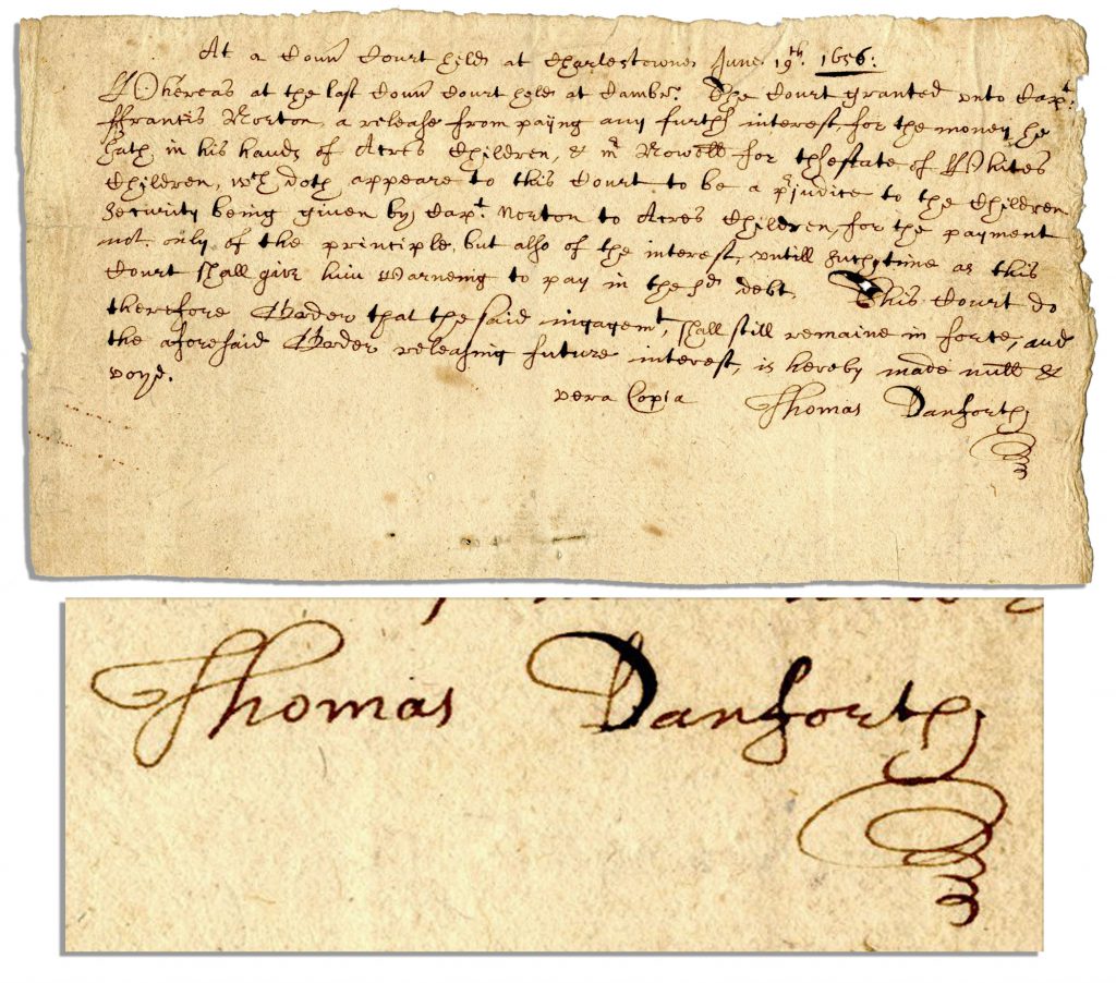 William Phips Massachussets signed document
