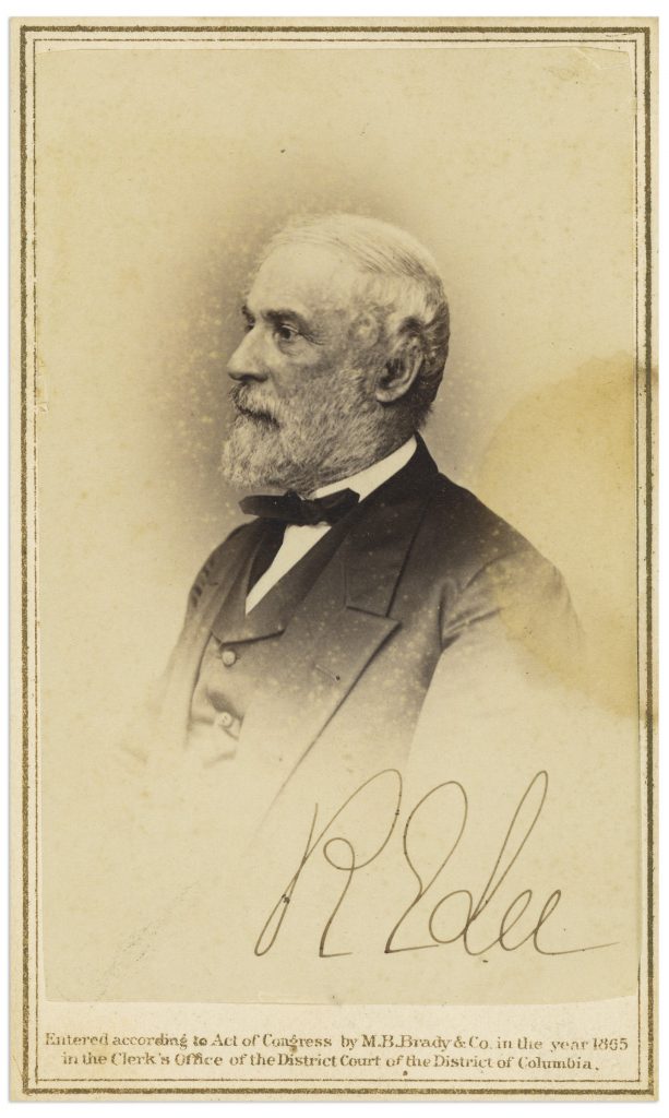 Robert E Lee signed General Order No 9