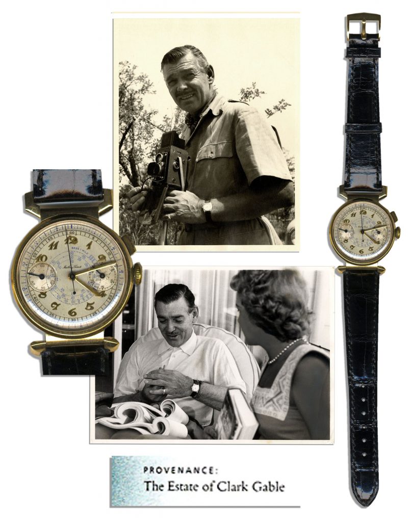  Clark Gable Signed Photo