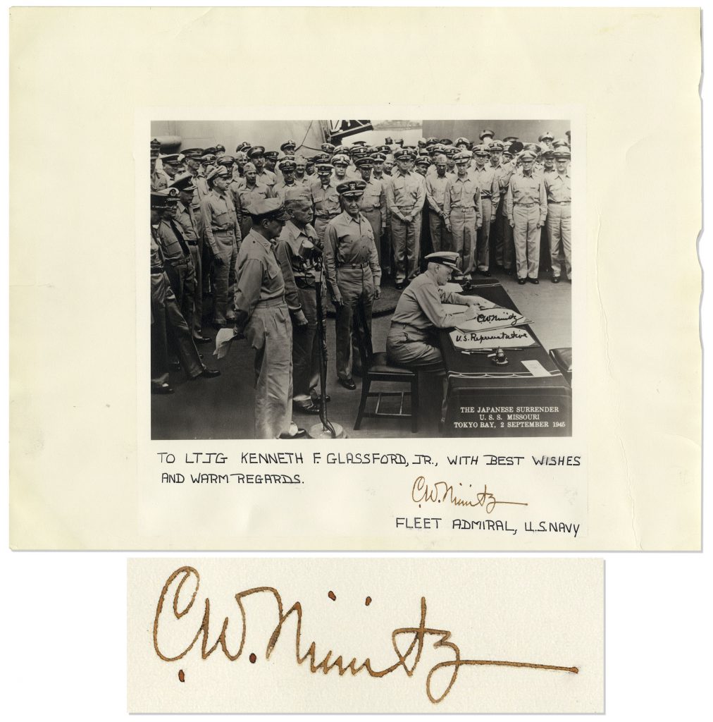 Emilio Aguinaldo signed photo