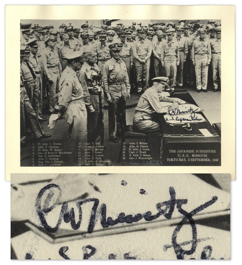 Emilio Aguinaldo signed photo