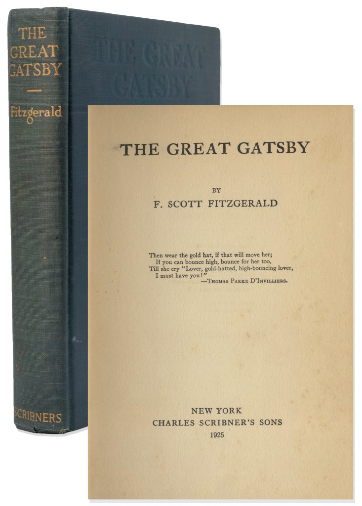 F Scott Fitzgerald Damned 1st edition 3rd pr signed