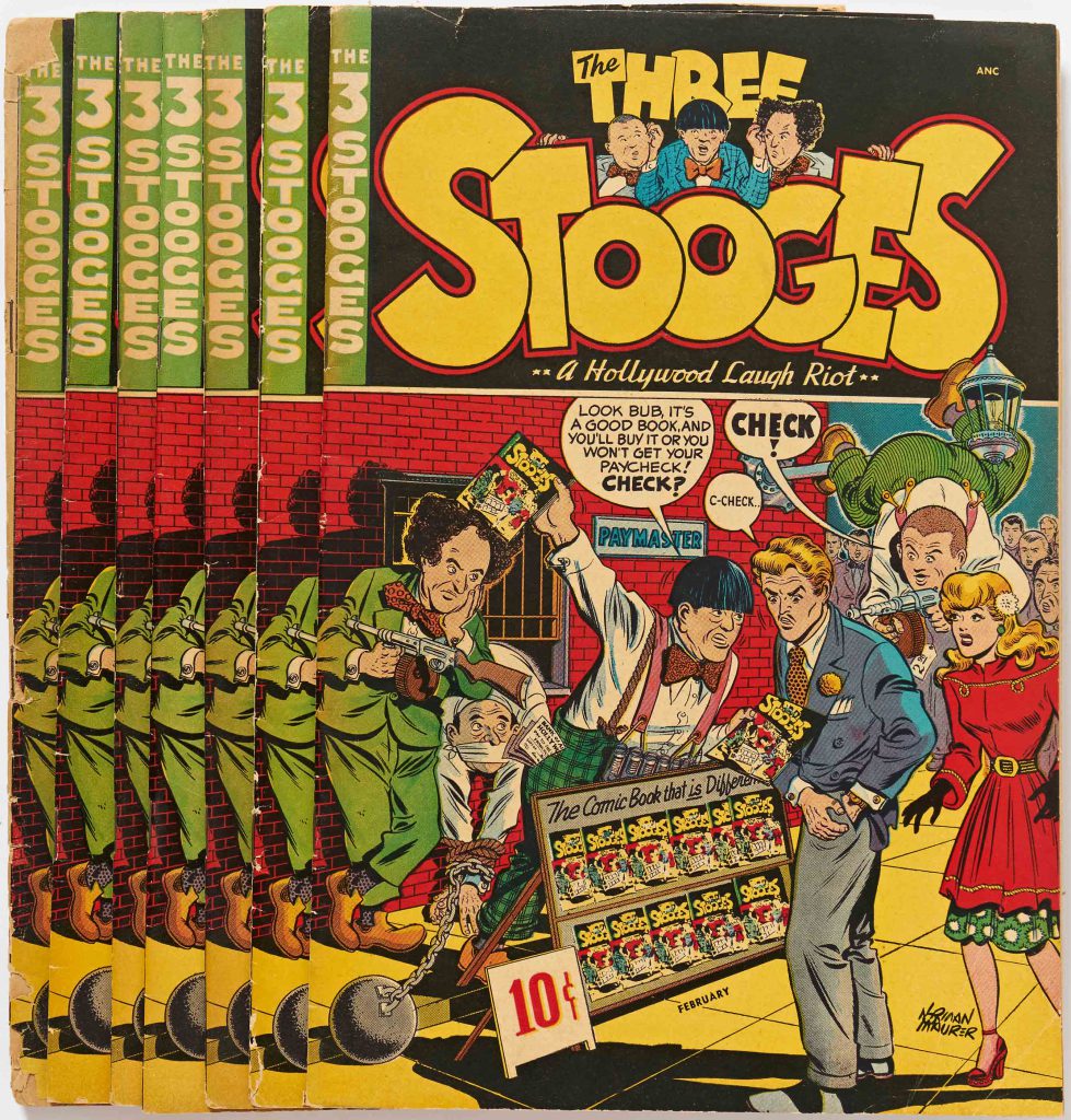 Three Stooges #1 St John 1949 comic book 