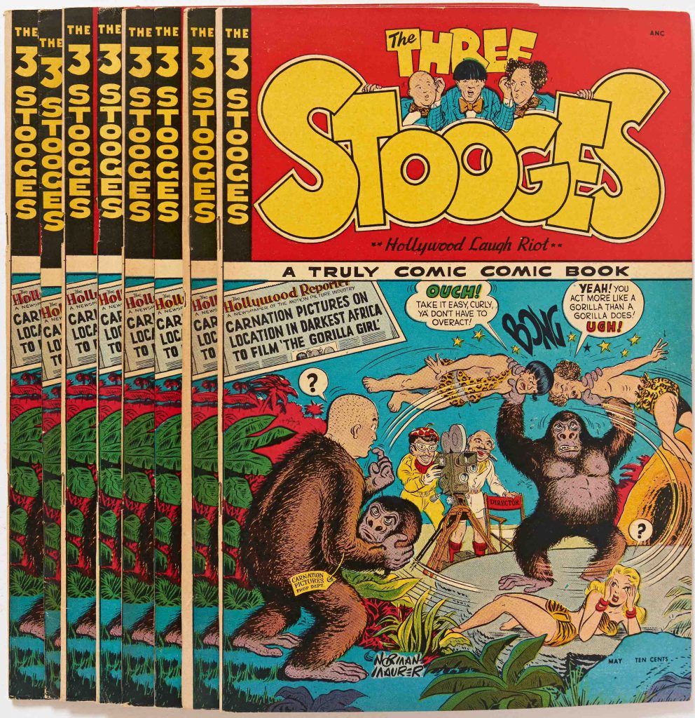 Three Stooges #2 St John 1949 comic book 