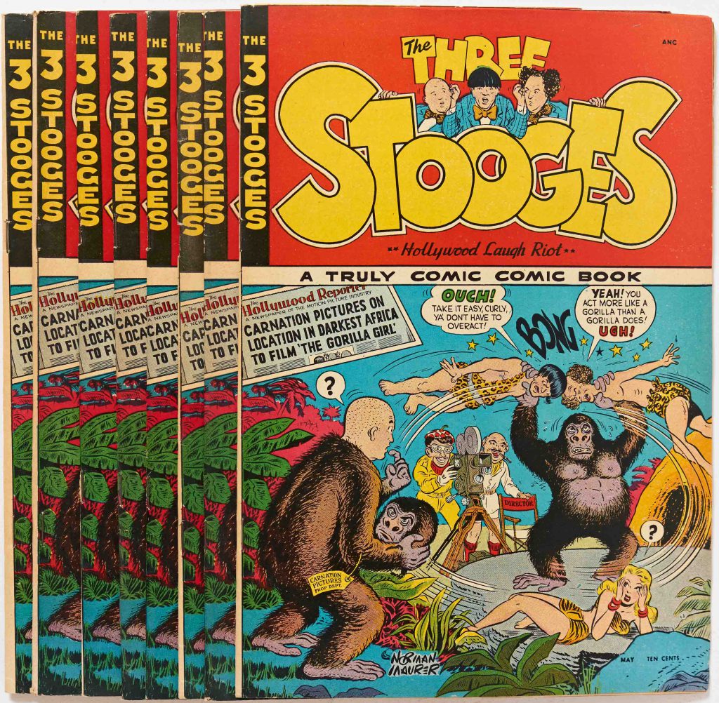 Three Stooges #2 St John 1949 comic book 