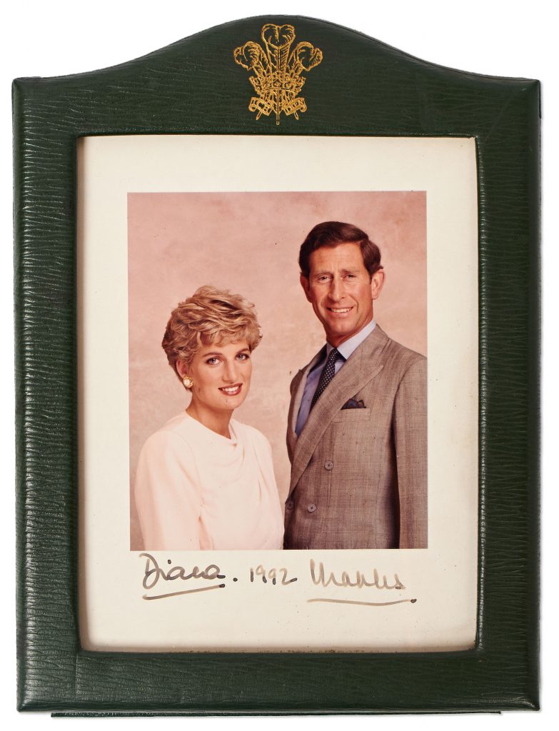 Prince Charles signed photo